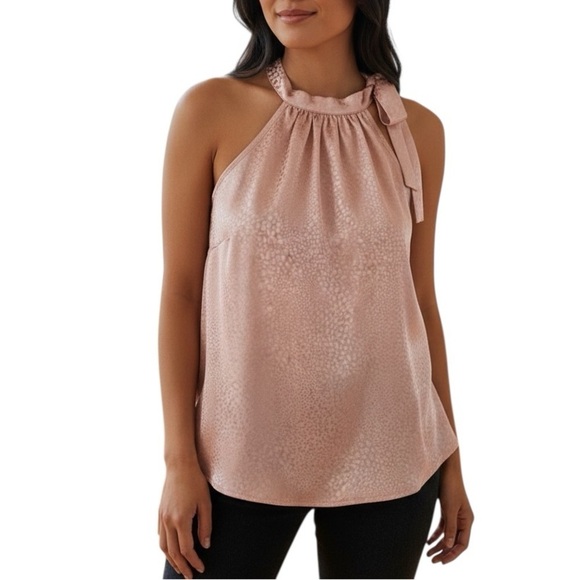 BTFBM Tops - BTFBM Silky Sleeveless Pink Top Size Small